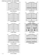 modèles portails coulissant aluminium Essonne