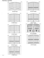 modèles portails coulissant aluminium Essonne