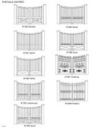 modèles portails coulissant aluminium Essonne
