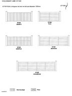 modèles portails coulissant aluminium Essonne
